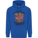Magic Mushrooms Are Calling Foraging Mycology LSD Mens 80% Cotton Hoodie Royal Blue
