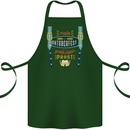 Make Oktoberfest Great Again Funny Beer Cotton Apron 100% Organic Forest Green