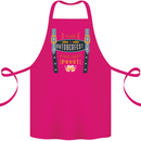Make Oktoberfest Great Again Funny Beer Cotton Apron 100% Organic Pink
