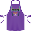 Make Oktoberfest Great Again Funny Beer Cotton Apron 100% Organic Purple