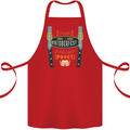 Make Oktoberfest Great Again Funny Beer Cotton Apron 100% Organic Red
