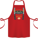 Make Oktoberfest Great Again Funny Beer Cotton Apron 100% Organic Red