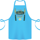 Make Oktoberfest Great Again Funny Beer Cotton Apron 100% Organic Turquoise