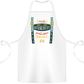 Make Oktoberfest Great Again Funny Beer Cotton Apron 100% Organic White