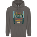 Make Oktoberfest Great Again Funny Beer Mens 80% Cotton Hoodie Charcoal