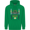 Make Oktoberfest Great Again Funny Beer Mens 80% Cotton Hoodie Irish Green