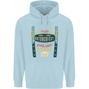 Make Oktoberfest Great Again Funny Beer Mens 80% Cotton Hoodie Light Blue