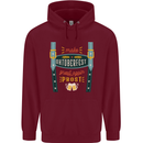 Make Oktoberfest Great Again Funny Beer Mens 80% Cotton Hoodie Maroon