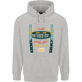 Make Oktoberfest Great Again Funny Beer Mens 80% Cotton Hoodie Sports Grey