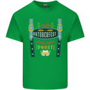 Make Oktoberfest Great Again Funny Beer Mens Cotton T-Shirt Tee Top Irish Green