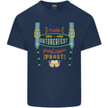 Make Oktoberfest Great Again Funny Beer Mens Cotton T-Shirt Tee Top Navy Blue
