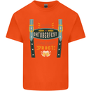 Make Oktoberfest Great Again Funny Beer Mens Cotton T-Shirt Tee Top Orange