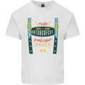 Make Oktoberfest Great Again Funny Beer Mens Cotton T-Shirt Tee Top White