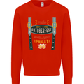 Make Oktoberfest Great Again Funny Beer Mens Sweatshirt Jumper Bright Red