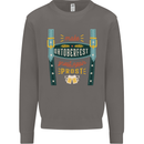 Make Oktoberfest Great Again Funny Beer Mens Sweatshirt Jumper Charcoal