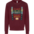 Make Oktoberfest Great Again Funny Beer Mens Sweatshirt Jumper Maroon