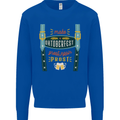 Make Oktoberfest Great Again Funny Beer Mens Sweatshirt Jumper Royal Blue