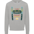 Make Oktoberfest Great Again Funny Beer Mens Sweatshirt Jumper Sports Grey