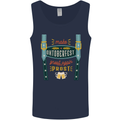 Make Oktoberfest Great Again Funny Beer Mens Vest Tank Top Navy Blue