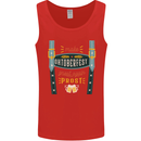Make Oktoberfest Great Again Funny Beer Mens Vest Tank Top Red