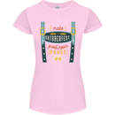 Make Oktoberfest Great Again Funny Beer Womens Petite Cut T-Shirt Light Pink