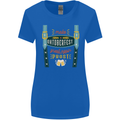 Make Oktoberfest Great Again Funny Beer Womens Wider Cut T-Shirt Royal Blue