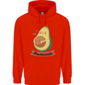 Mamacado New Baby Pregnancy Pregnant Childrens Kids Hoodie Bright Red