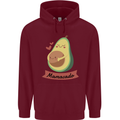 Mamacado New Baby Pregnancy Pregnant Childrens Kids Hoodie Maroon