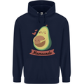 Mamacado New Baby Pregnancy Pregnant Childrens Kids Hoodie Navy Blue