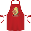 Mamacado New Baby Pregnancy Pregnant Cotton Apron 100% Organic Red
