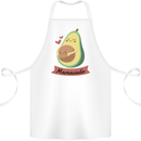 Mamacado New Baby Pregnancy Pregnant Cotton Apron 100% Organic White