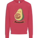 Mamacado New Baby Pregnancy Pregnant Kids Sweatshirt Jumper Heliconia