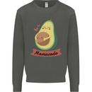 Mamacado New Baby Pregnancy Pregnant Kids Sweatshirt Jumper Storm Grey