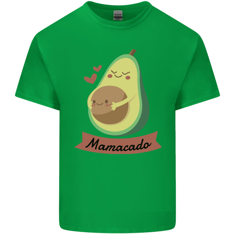 Mamacado New Baby Pregnancy Pregnant Kids T-Shirt Childrens Irish Green
