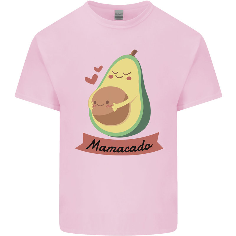 Mamacado New Baby Pregnancy Pregnant Kids T-Shirt Childrens Light Pink