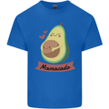 Mamacado New Baby Pregnancy Pregnant Kids T-Shirt Childrens Royal Blue