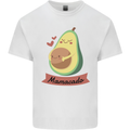 Mamacado New Baby Pregnancy Pregnant Kids T-Shirt Childrens White