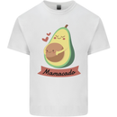 Mamacado New Baby Pregnancy Pregnant Mens Cotton T-Shirt Tee Top White