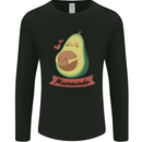 Mamacado New Baby Pregnancy Pregnant Mens Long Sleeve T-Shirt Black