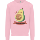 Mamacado New Baby Pregnancy Pregnant Mens Sweatshirt Jumper Light Pink