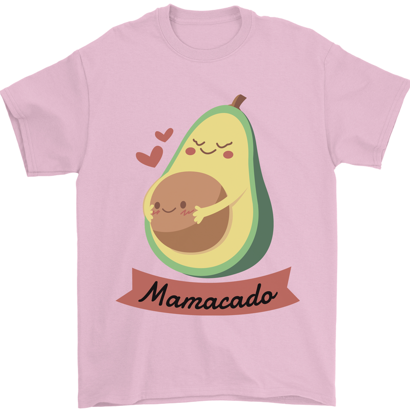 Mamacado New Baby Pregnancy Pregnant Mens T-Shirt 100% Cotton Light Pink