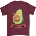 Mamacado New Baby Pregnancy Pregnant Mens T-Shirt 100% Cotton Maroon
