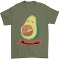 Mamacado New Baby Pregnancy Pregnant Mens T-Shirt 100% Cotton Military Green