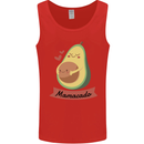 Mamacado New Baby Pregnancy Pregnant Mens Vest Tank Top Red