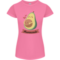 Mamacado New Baby Pregnancy Pregnant Womens Petite Cut T-Shirt Azalea