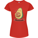 Mamacado New Baby Pregnancy Pregnant Womens Petite Cut T-Shirt Red