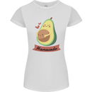 Mamacado New Baby Pregnancy Pregnant Womens Petite Cut T-Shirt White