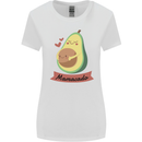 Mamacado New Baby Pregnancy Pregnant Womens Wider Cut T-Shirt White