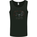 Master of Darkness Skull With Wings Mens Vest Tank Top Black