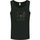 Master of Darkness Skull With Wings Mens Vest Tank Top Black